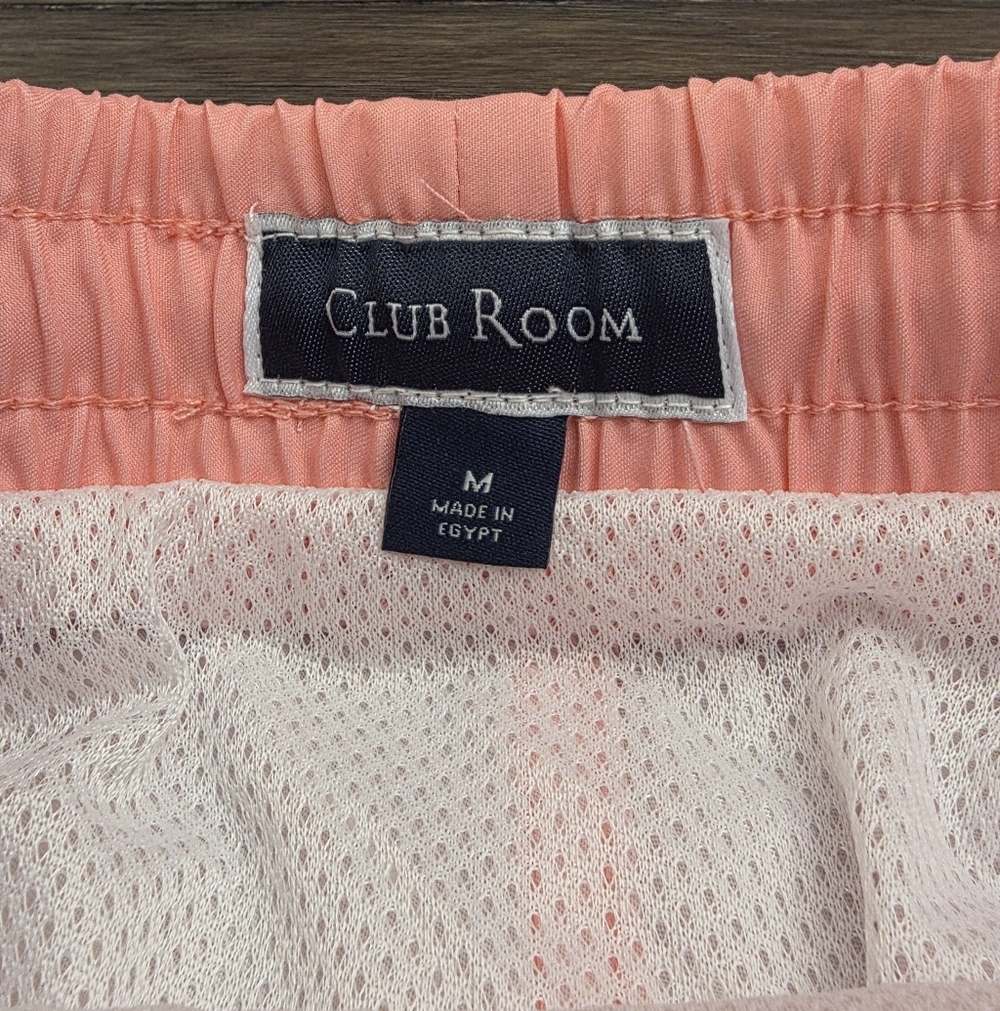 Club Room Mens Quick Dry Performance Swim Trunks - Color Block -  Medium - Picture 4 of 5